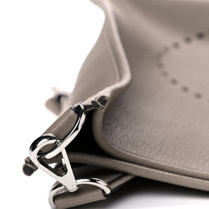 Hermes Taurillon Clemence Evelyne III PM Gris Asphalte 13 of 14