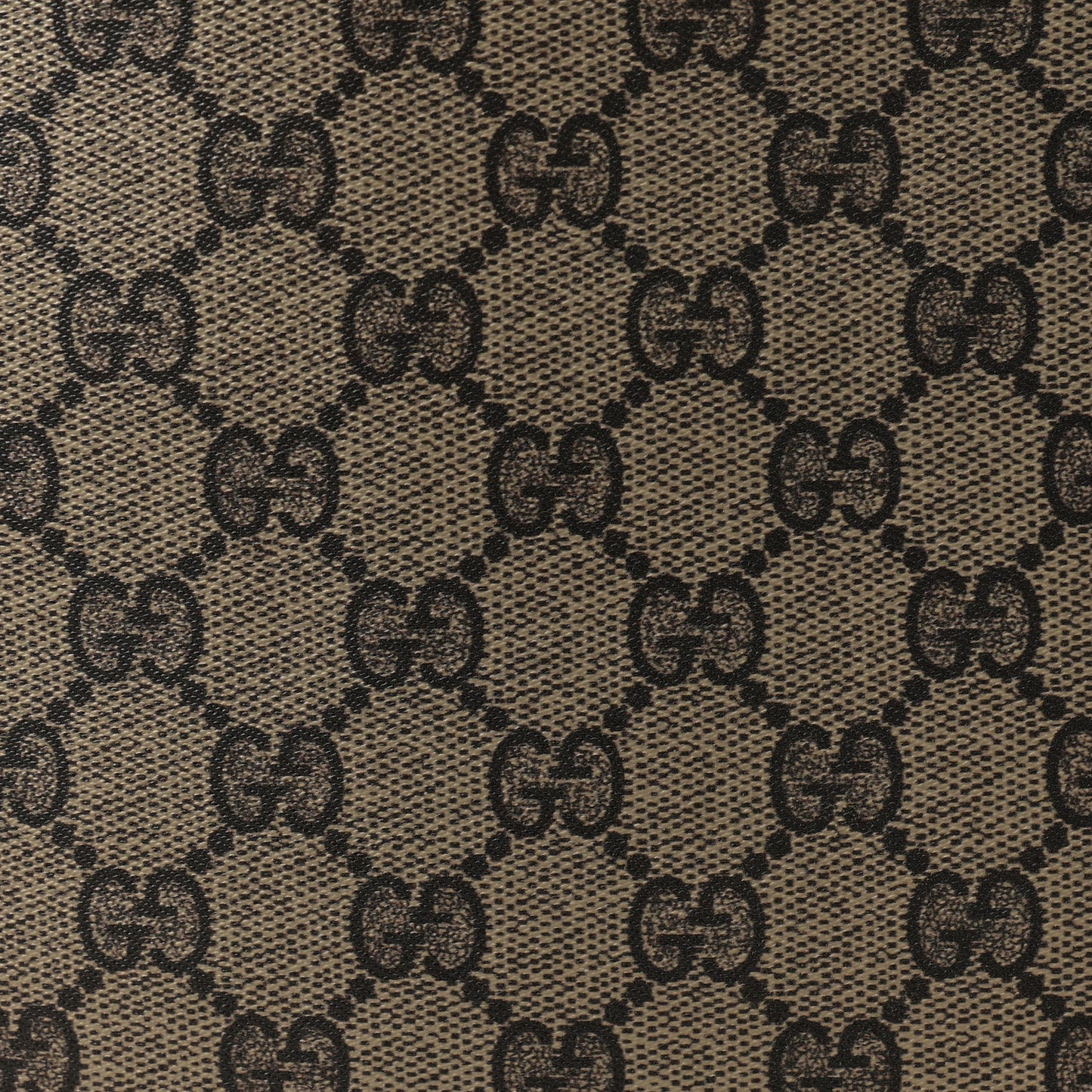 Calfskin GG Supreme Monogram Medium Reversible Tote Dark Brown