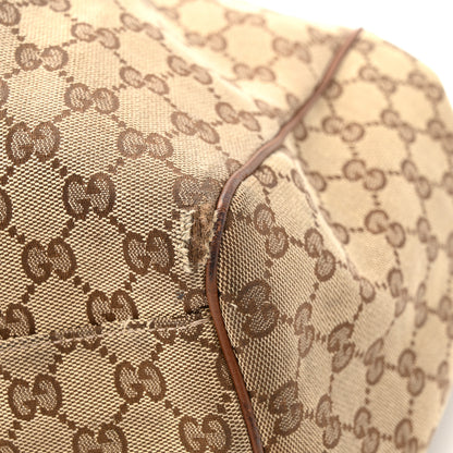 Gucci Monogram Large Sukey Tote Brown 11 of 15