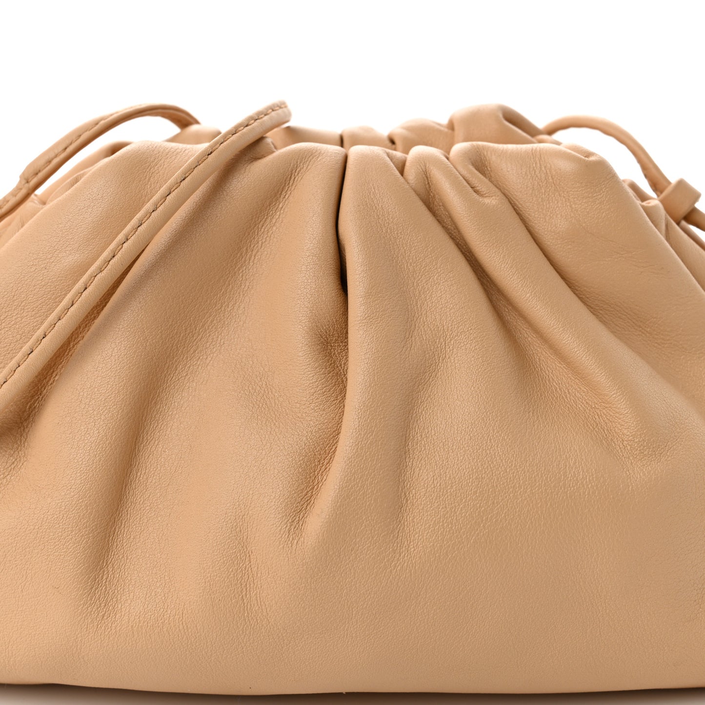 Butter Calfskin The Mini Pouch Almond