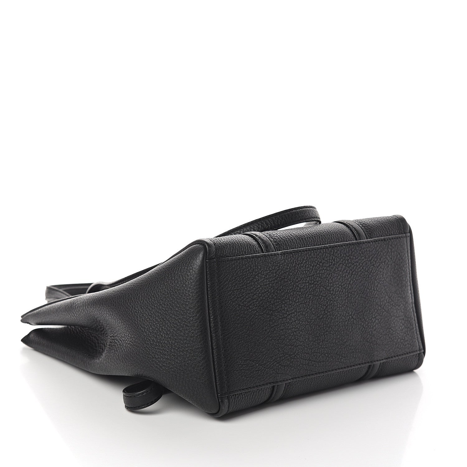 Marc Jacobs Grained Calfskin The Tag Tote Black 3 of 8