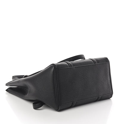 Marc Jacobs Grained Calfskin The Tag Tote Black 3 of 8