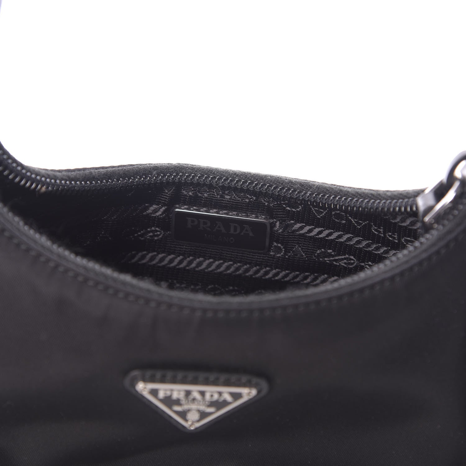 Prada Tessuto Nylon Re-Edition 1995 Bag Black 8 of 11
