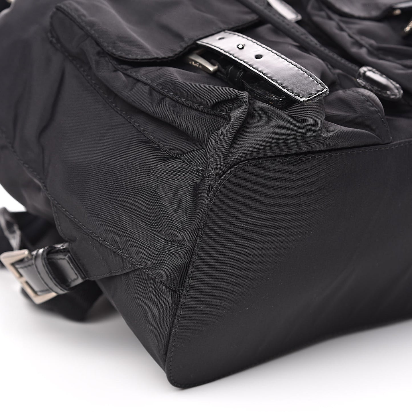 Tessuto Nylon Vela Small Backpack Black