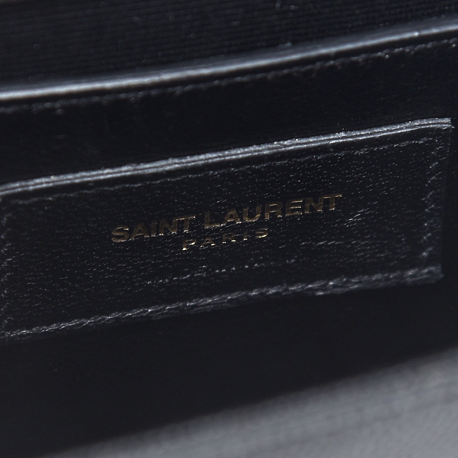 Saint Laurent Grain De Poudre Small Monogram Kate Satchel Black 6 of 9