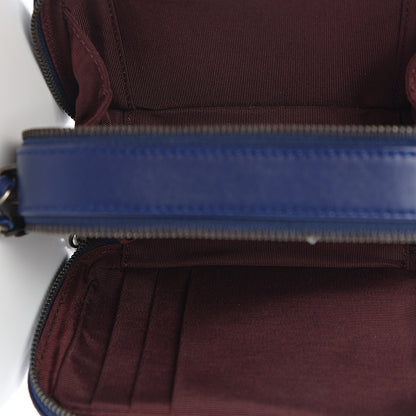 Chanel Lambskin Quilted Mini Coco Boy Camera Bag Blue 4 of 9