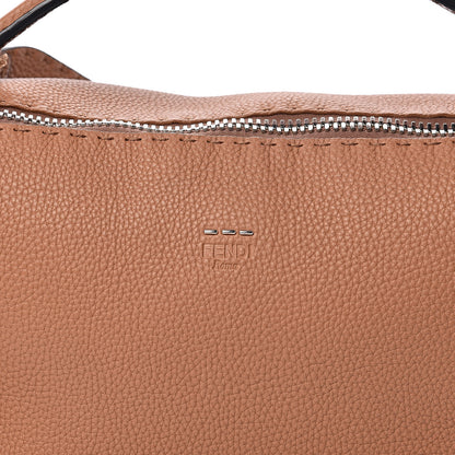 Fendi Cuoio Romano Selleria Lei Boston Tote Mou 10 of 10