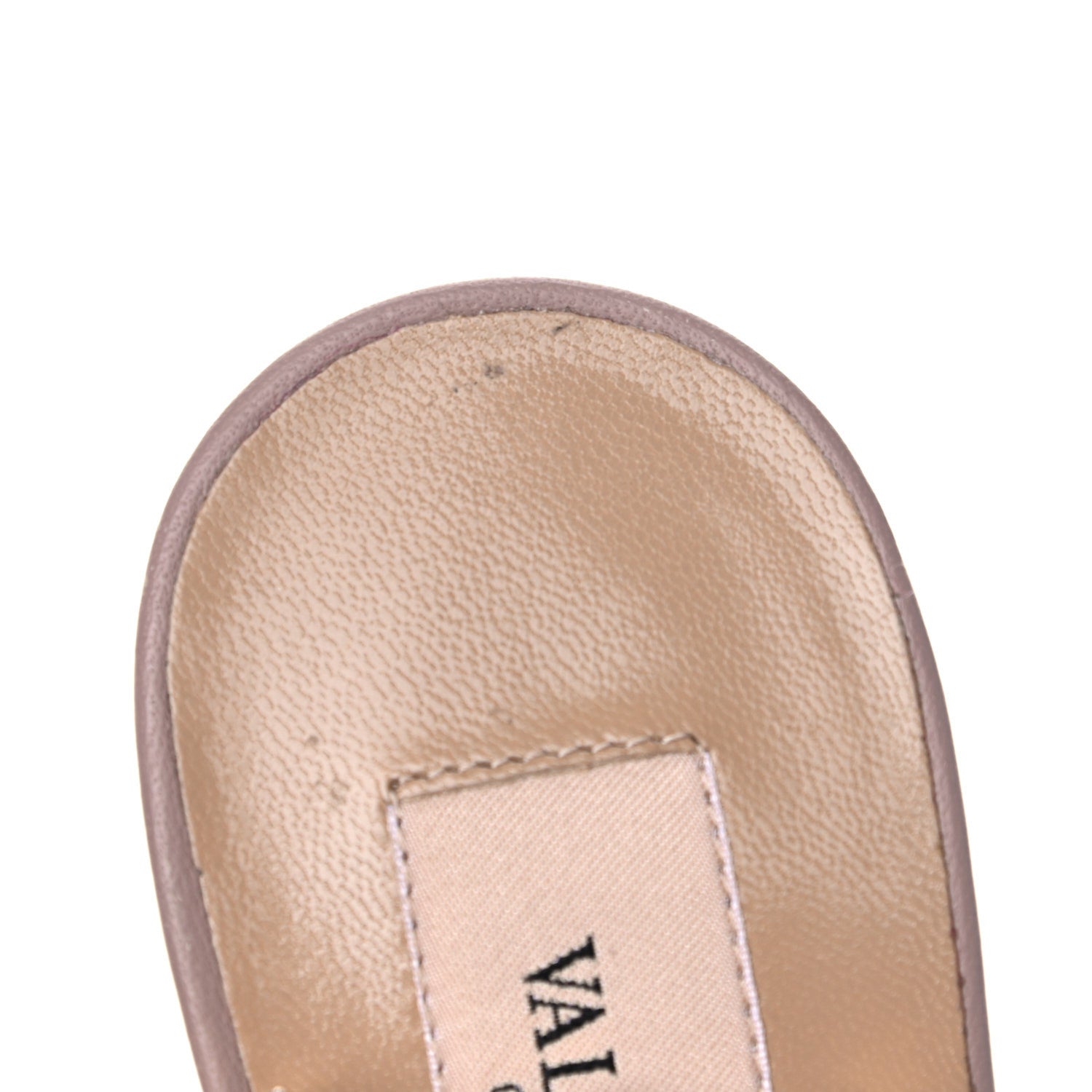 Valentino Garavani Nappa Rockstud Ankle Strap 100mm Pumps 36 Marine Poudre 14 of 14