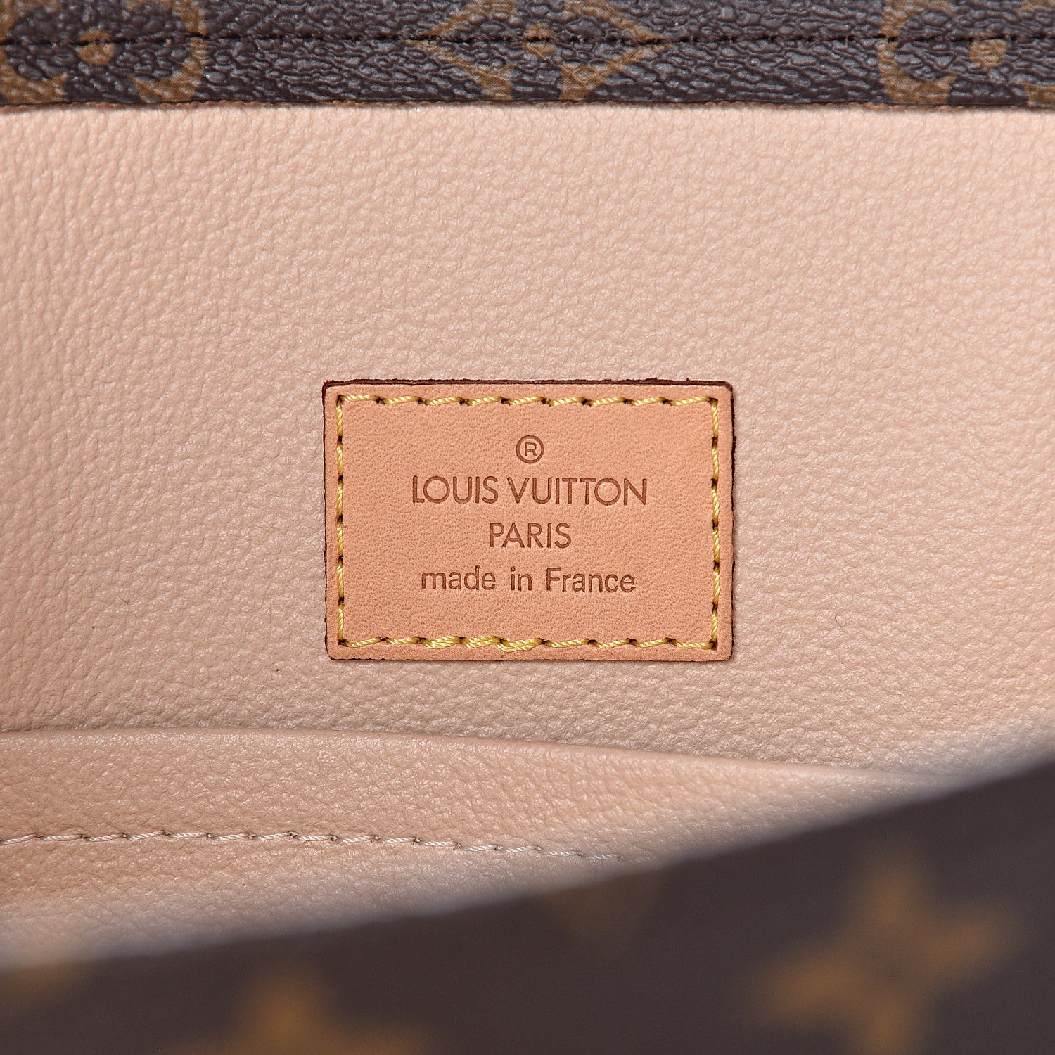 Louis Vuitton Monogram Sac Plat 6 of 9