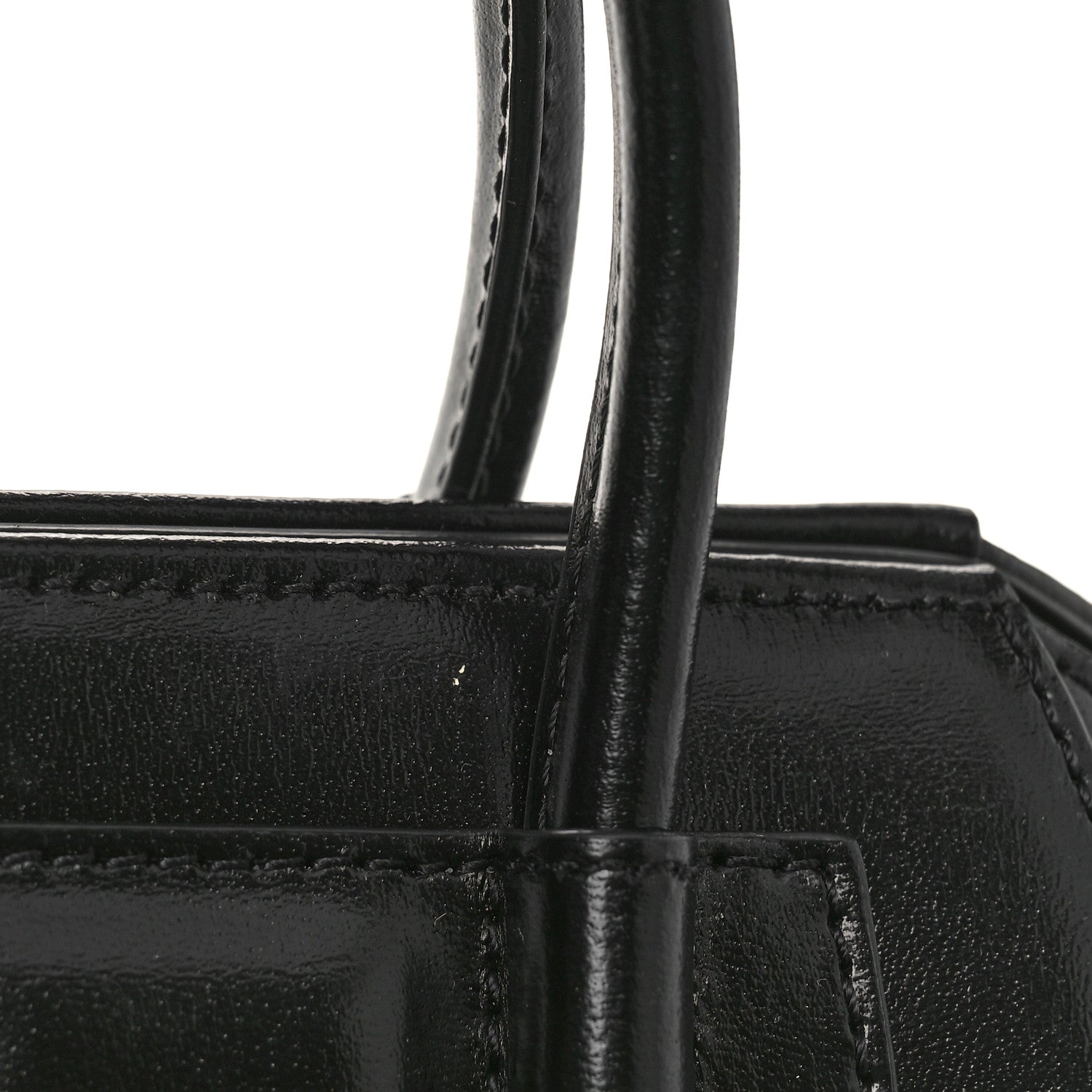 Givenchy Box Calfskin Mini Lock Antigona Shoulder Bag Black 9 of 9