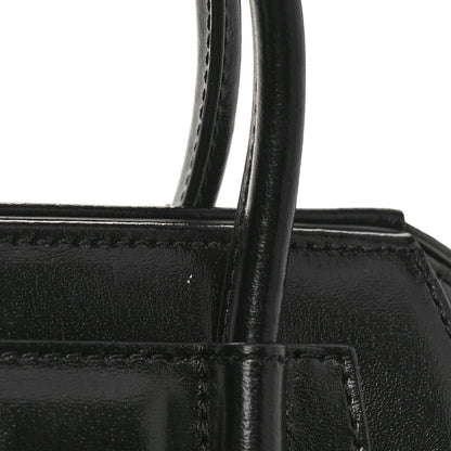 Givenchy Box Calfskin Mini Lock Antigona Shoulder Bag Black 9 of 9