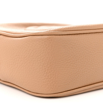 Gucci Pebbled Calfskin Small Soho Disco Bag Camelia 9 of 12