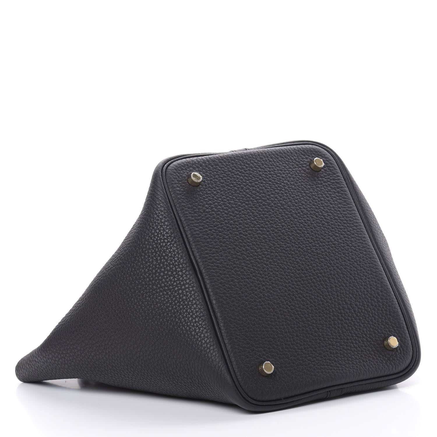 Hermes Taurillon Clemence Picotin Lock 22 MM Black 4 of 11