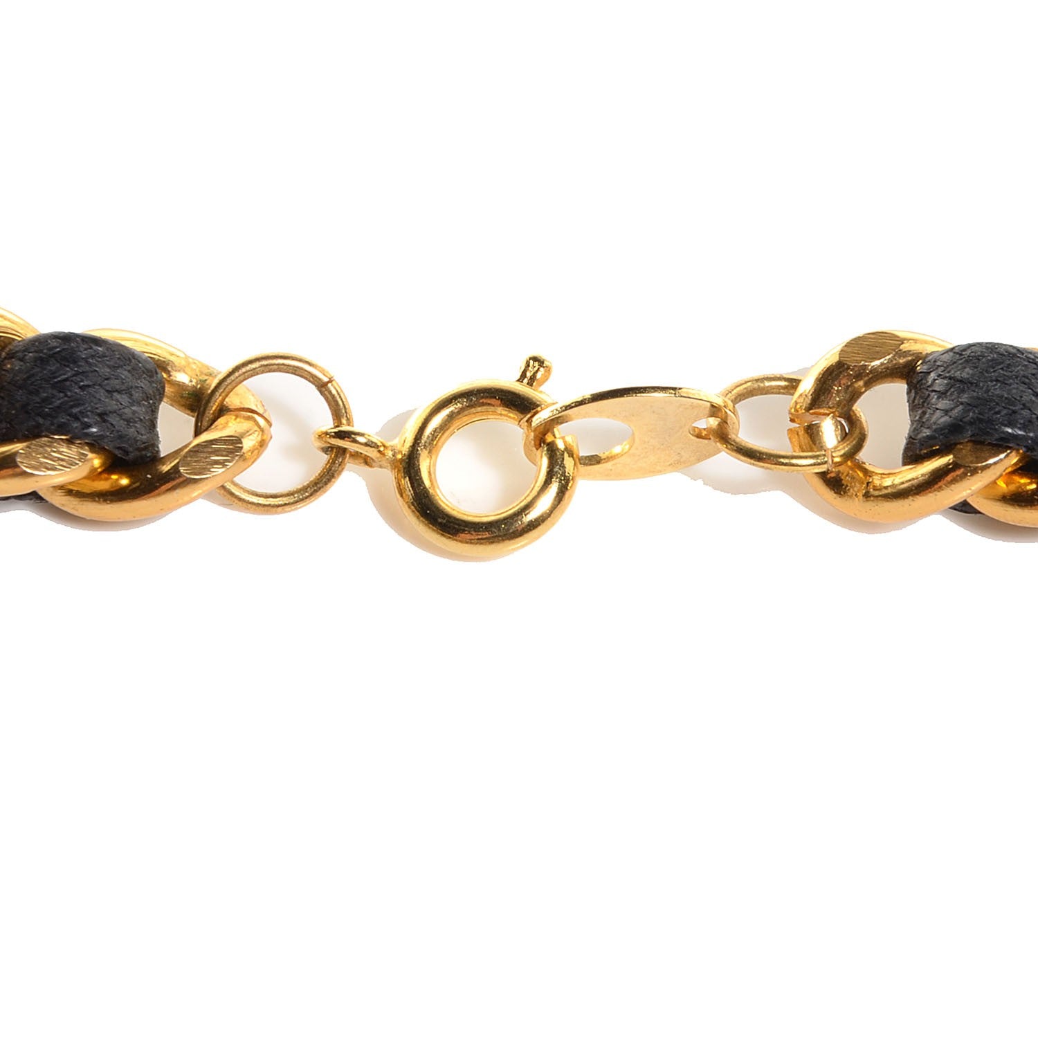 Chanel N°5 Perfume Chain Link Necklace Gold 4 of 8