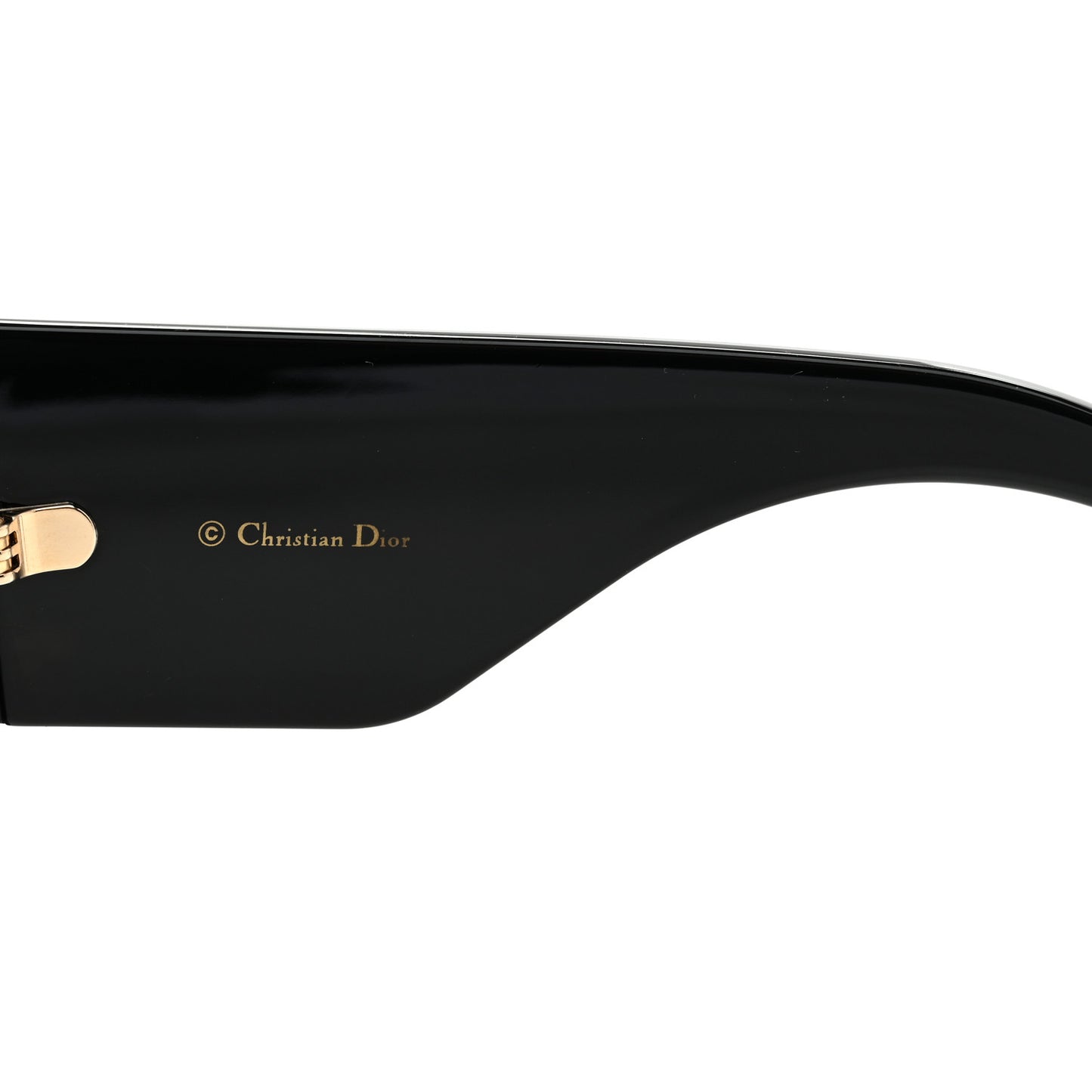 Acetate Dior SoLight2 Square Sunglasses Black