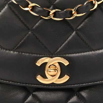 Chanel Lambskin Quilted Small Single Flap Black 9 of 11