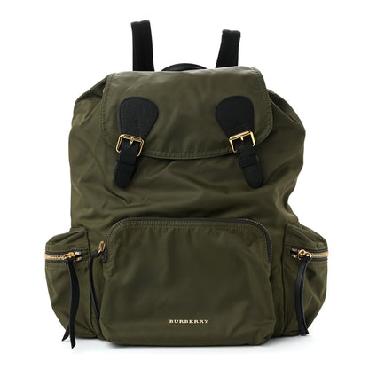 Burberry Nylon Large Rucksack Backpack  Canvas Green 1 of 10