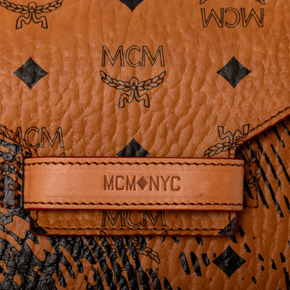 MCM Visetos Soho Portfolio Cognac 6 of 6
