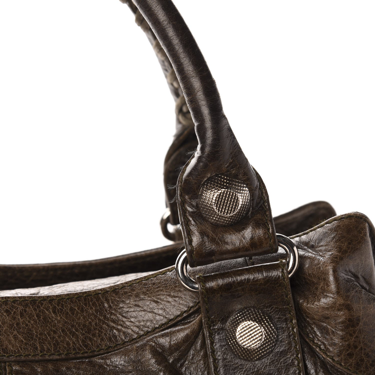 Balenciaga Agneau Giant 21 Silver Hardware Hardware Brief Charbon 12 of 14