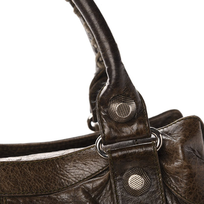 Balenciaga Agneau Giant 21 Silver Hardware Hardware Brief Charbon 12 of 14