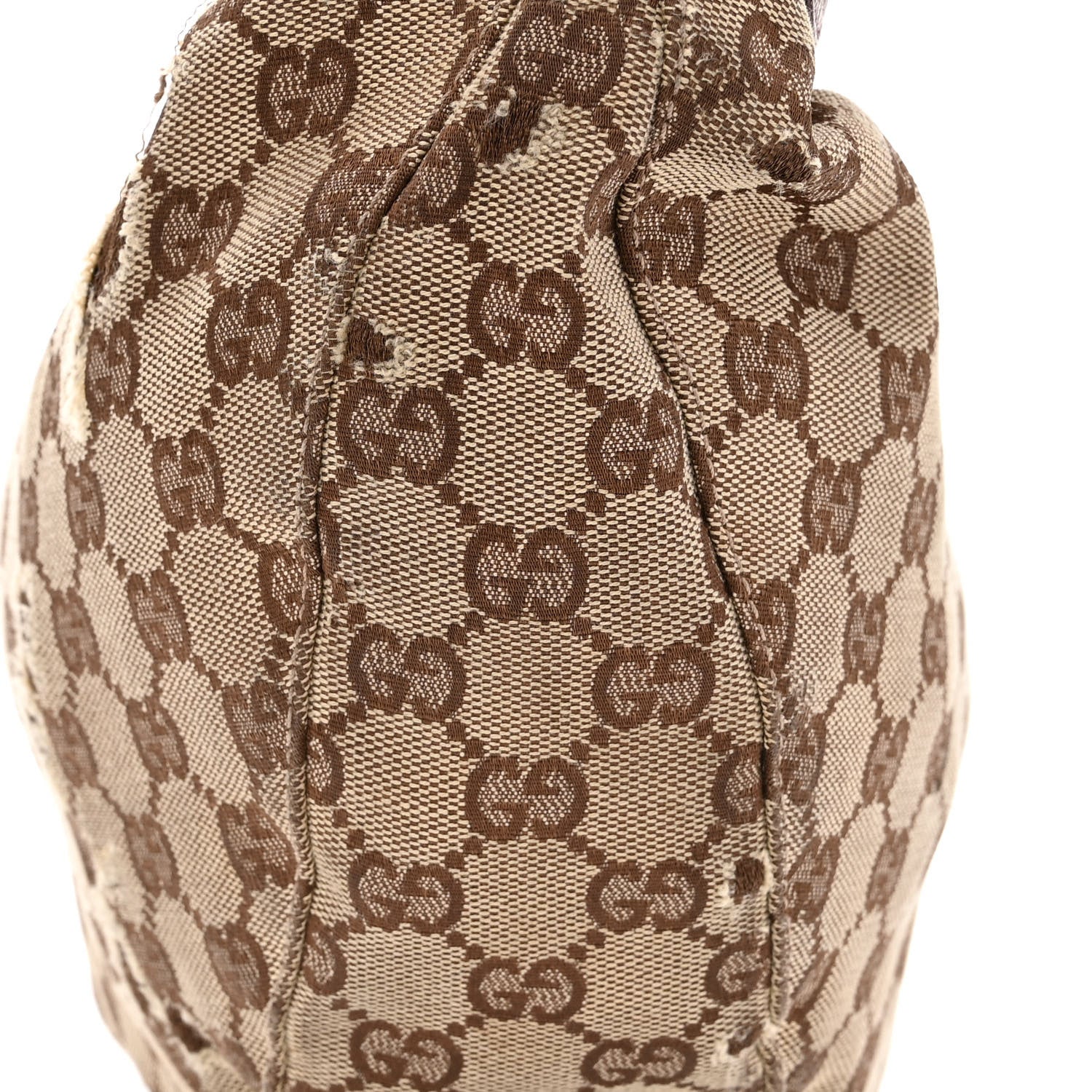 Gucci Monogram Bamboo Ring Hobo Aubergine 16 of 16