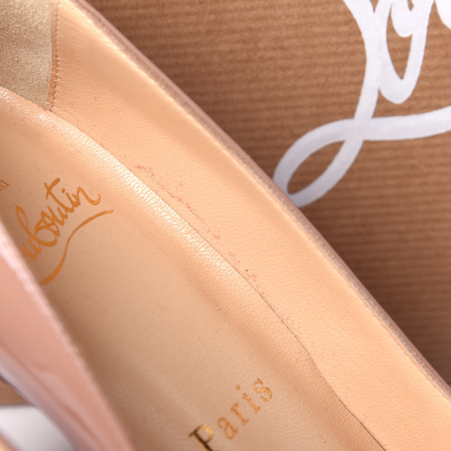 Patent Pigalle 85 Pumps 35.5 Nude