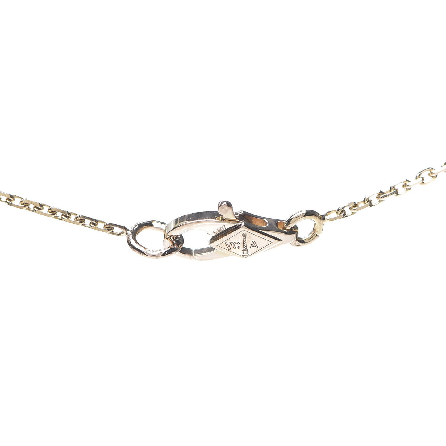 18K Rose Gold Sweet Alhambra Pendant Necklace