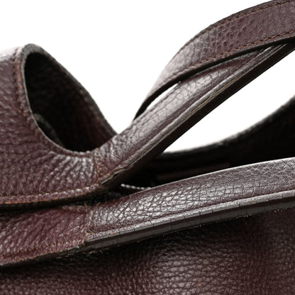 Tom Ford Grained Calfskin Alix Padlock Zip Tote Burgundy 13 of 13