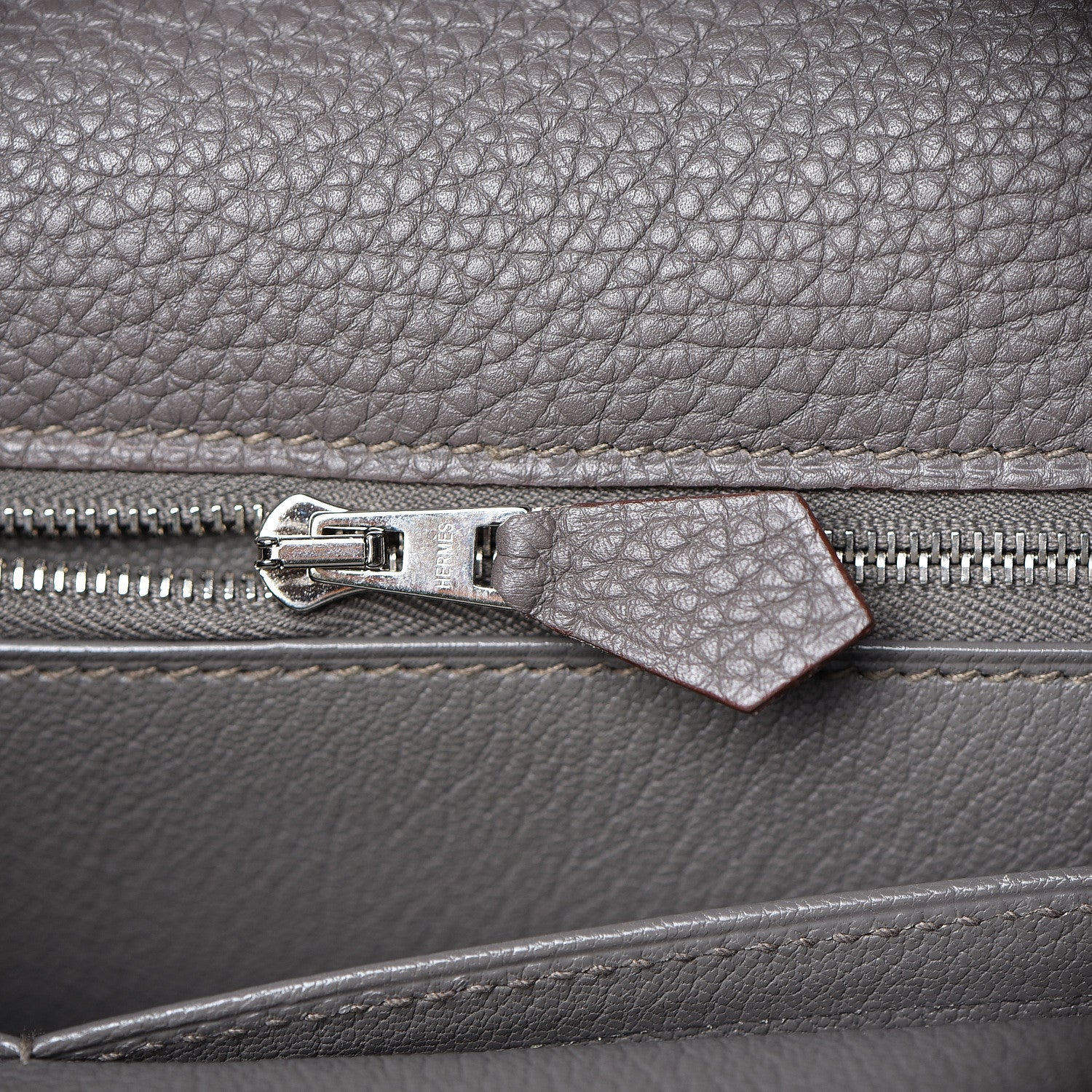 Hermes Togo Kelly Retourne 40 Etain 31 of 42