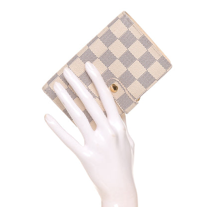 Louis Vuitton Damier Azur French Purse Wallet 2 of 7