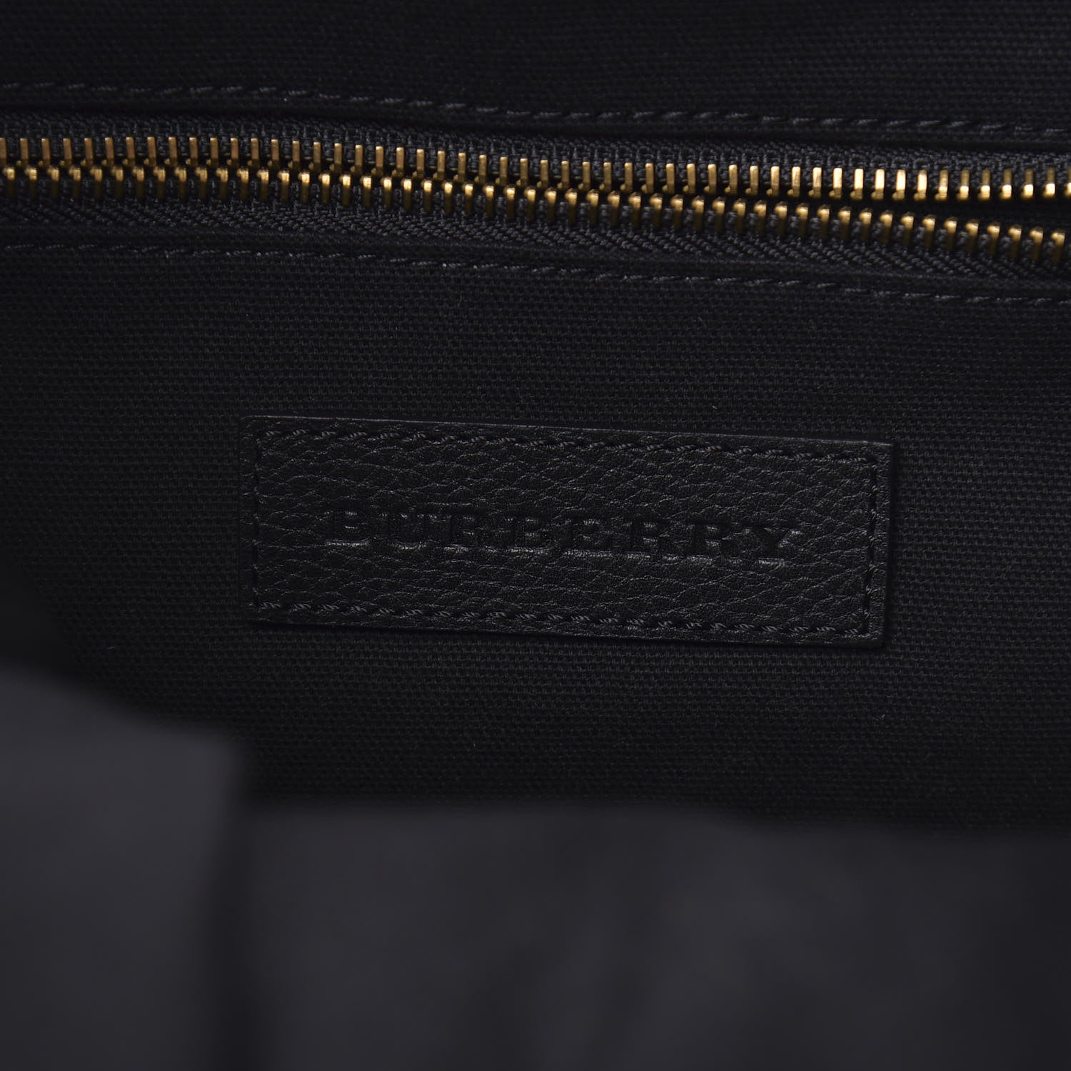 Burberry Canvas Mega Check Brookdale Backpack Black 5 of 10