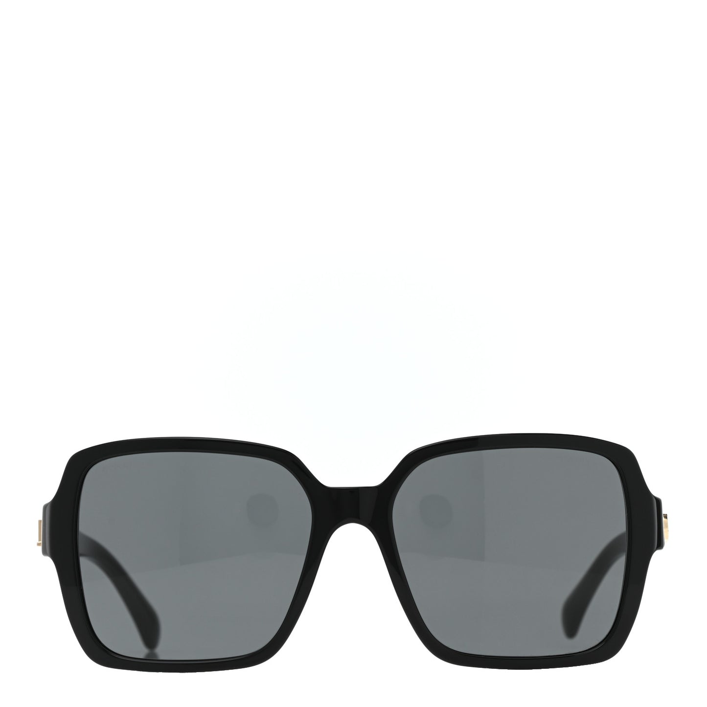 Acetate Polarized Square Sunglasses 5408 Black