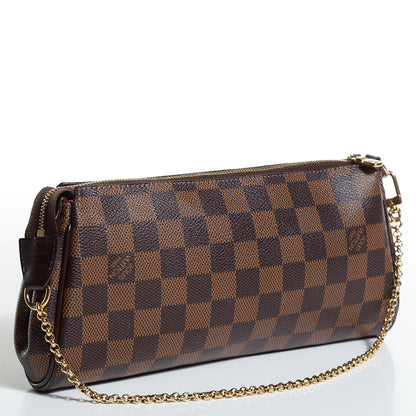 Louis Vuitton Damier Ebene Eva Clutch 3 of 7