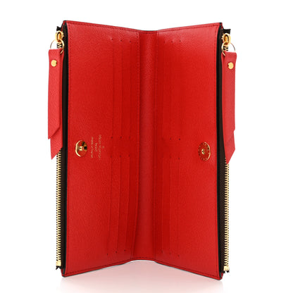 Louis Vuitton Monogram Adele Wallet Coquelicot 5 of 6