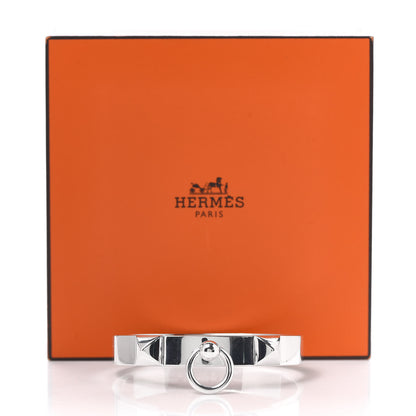 Hermes Sterling Silver PM Collier De Chien Bracelet SH 6 of 6
