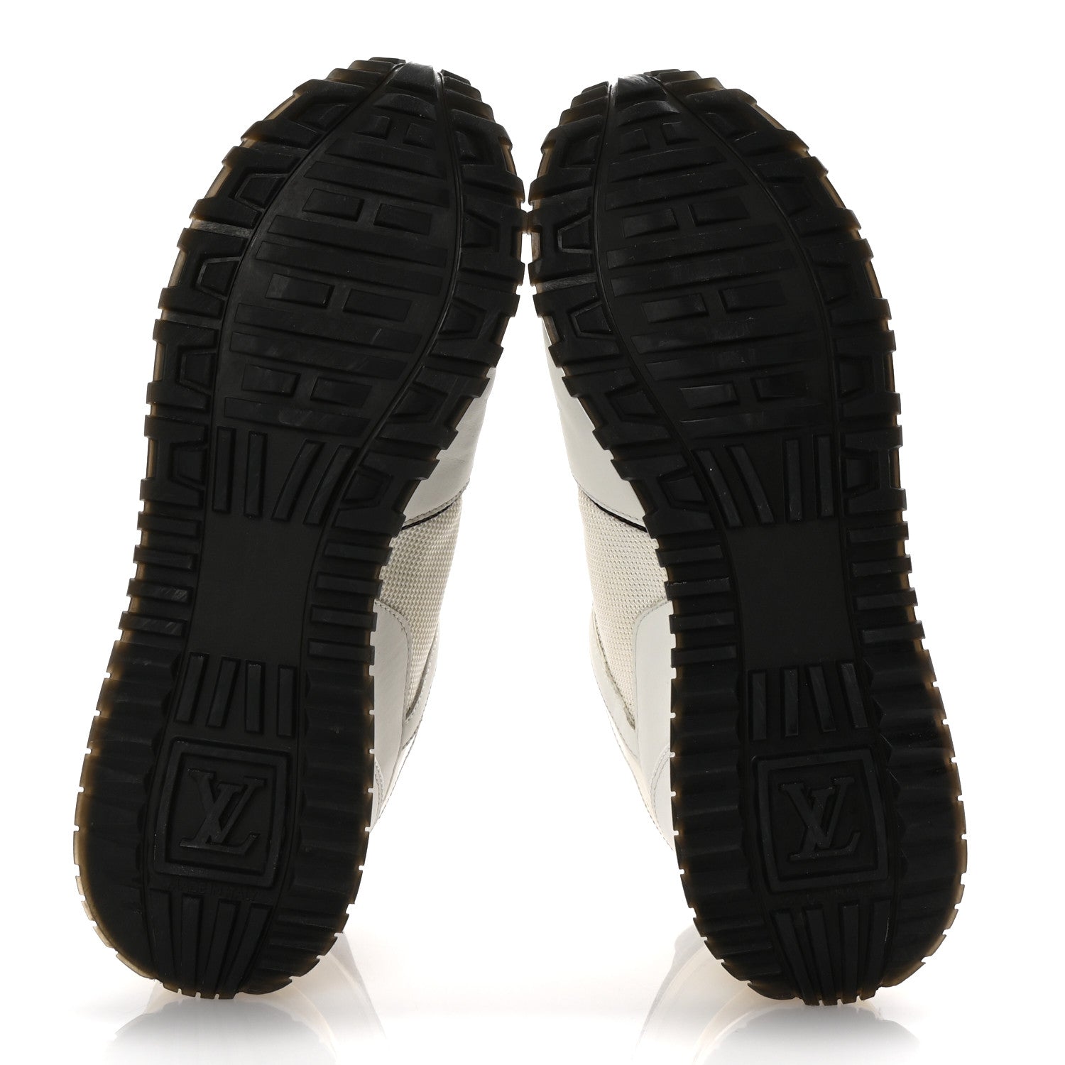 Louis Vuitton Calfskin Monogram Run Away Sneakers 38 White 6 of 9
