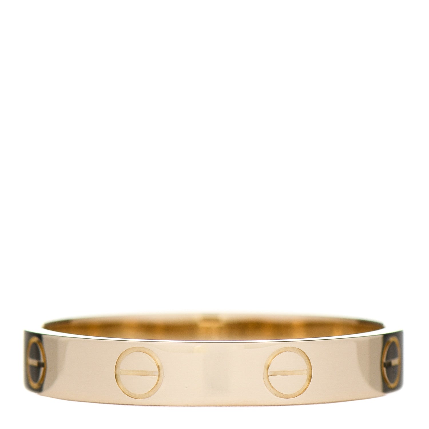 Cartier 18K Yellow Gold 3.5mm LOVE Wedding Band Ring 60 9 3 of 4