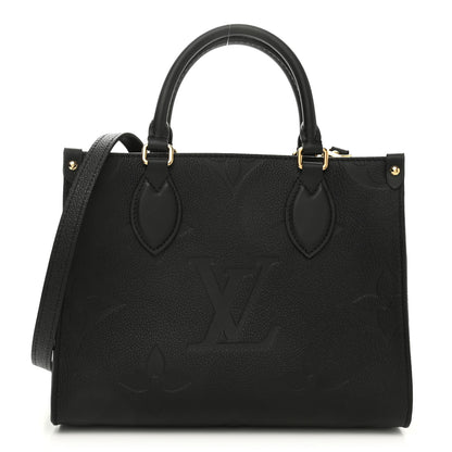 Louis Vuitton Empreinte Monogram Giant Onthego PM Black 1 of 10