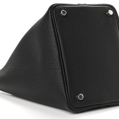 Hermes Taurillon Clemence Picotin Lock 18 PM Black 8 of 9