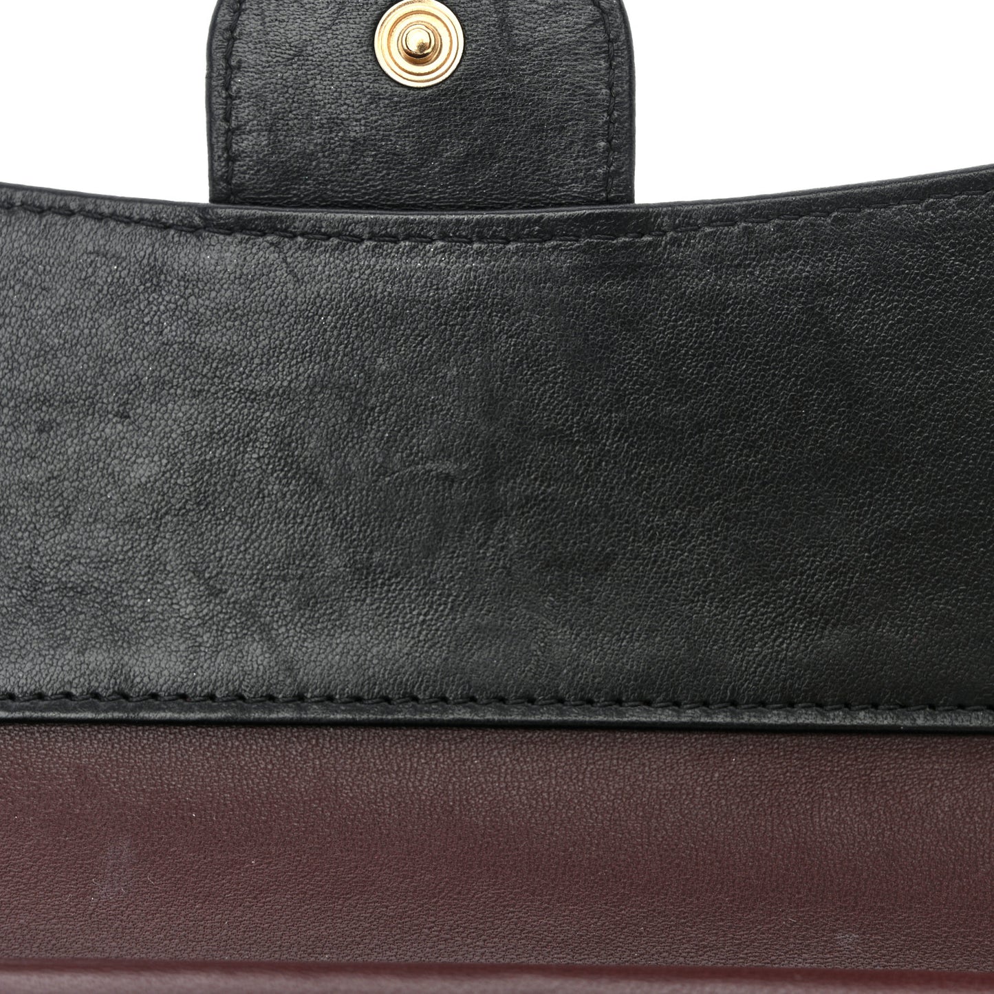 Lambskin Quilted Large Flap Wallet Black