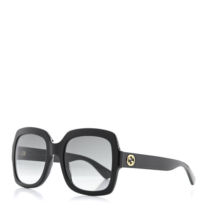 Gucci Oversized Square GG0036S Sunglasses Black 1 of 10