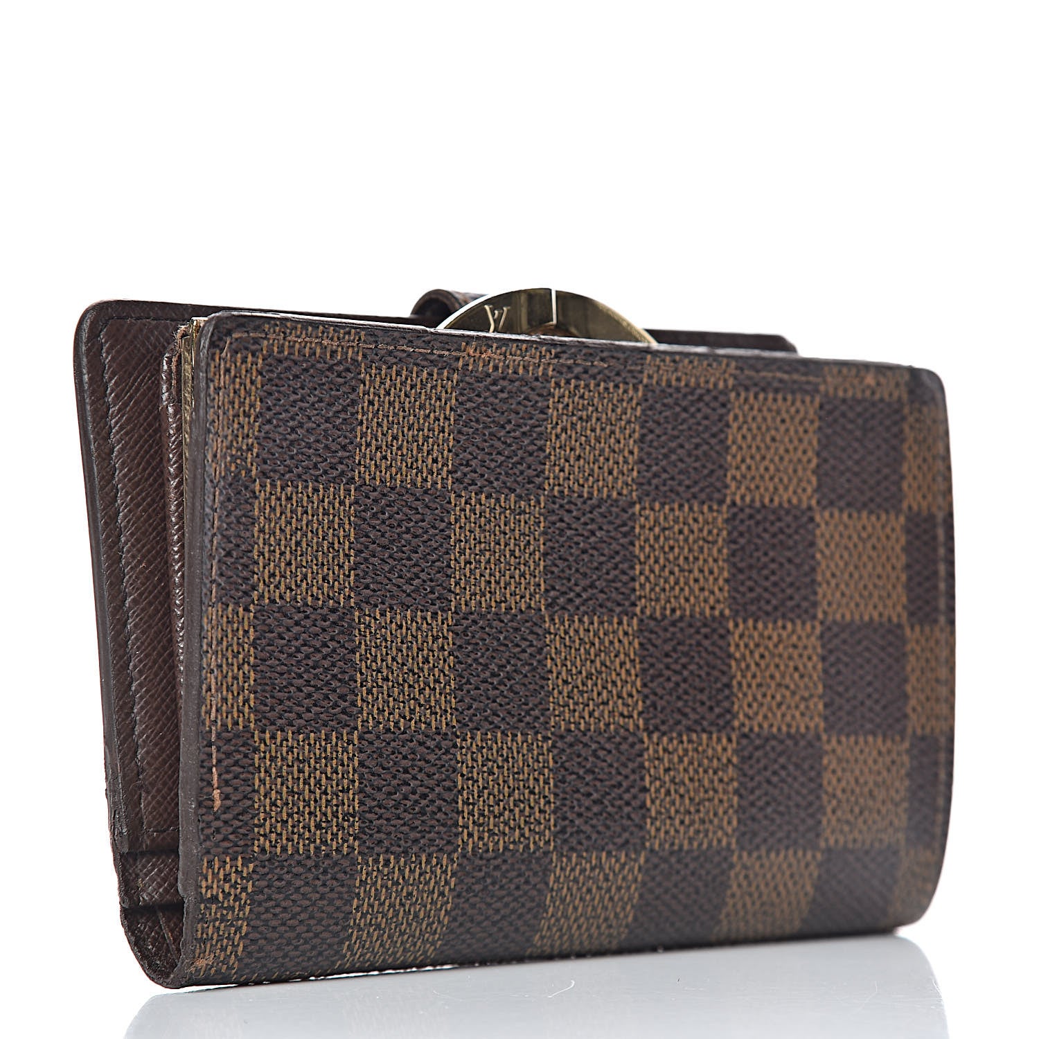 Louis Vuitton Damier Ebene French Purse Wallet 3 of 13