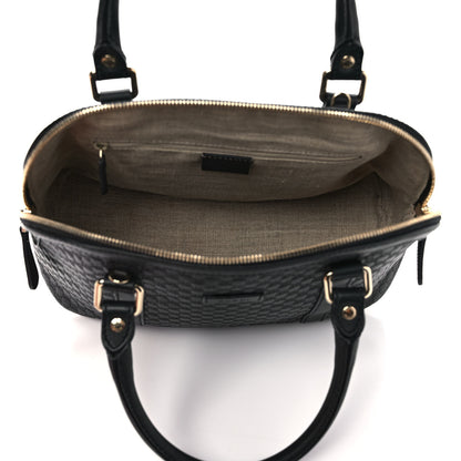 Gucci Microguccissima Medium Dome Bag Black 4 of 10