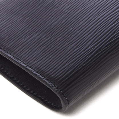 Louis Vuitton Epi Pochette Accessories 21 Black 5 of 8