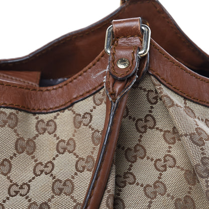 Gucci Monogram Large Sukey Tote Brown 20 of 24