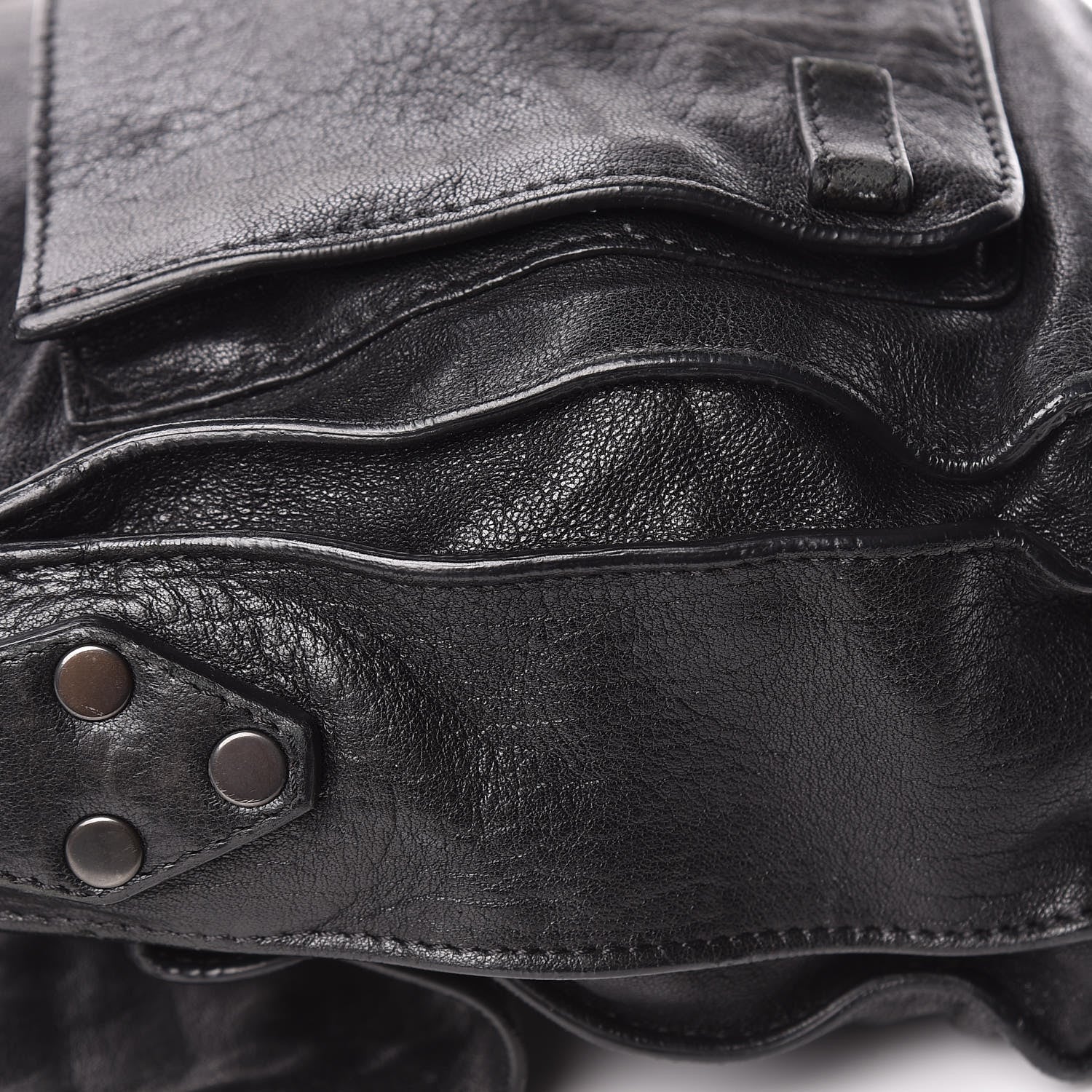 Proenza Schouler Lambskin PS1 Mini Pouch Messenger Black 15 of 27