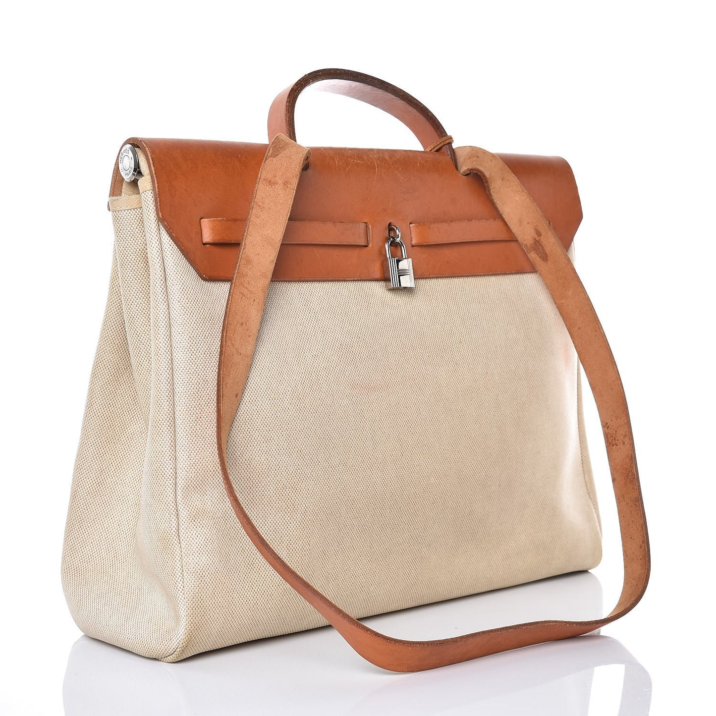 Toile Vache Calfskin Herbag 40 GM Natural