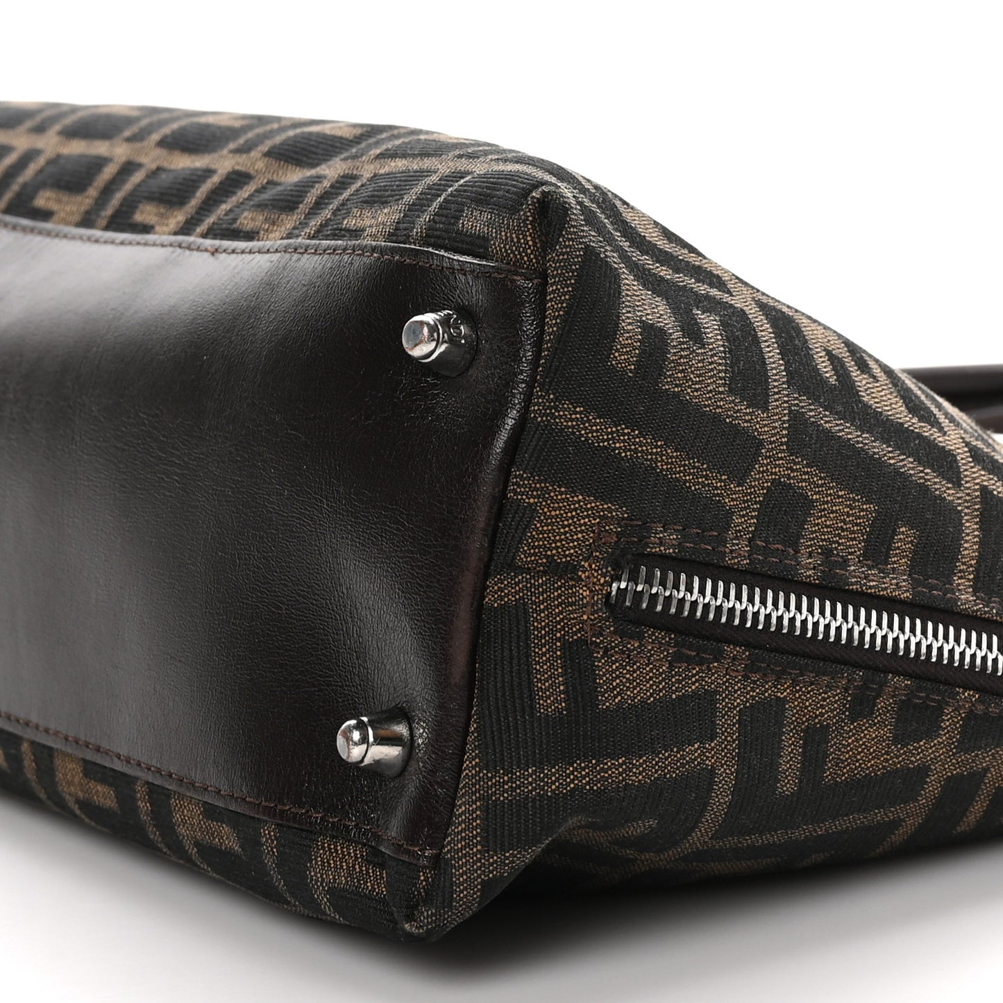 Zucca Top Handle Tote Tobacco