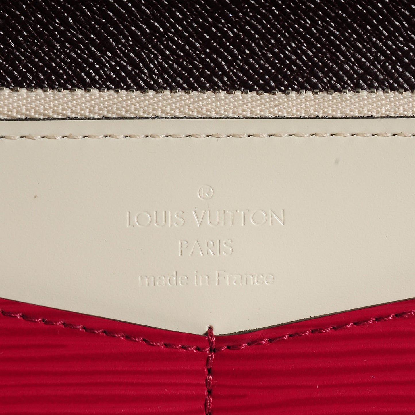 Electric Epi Flore Wallet Tri-Color Prune