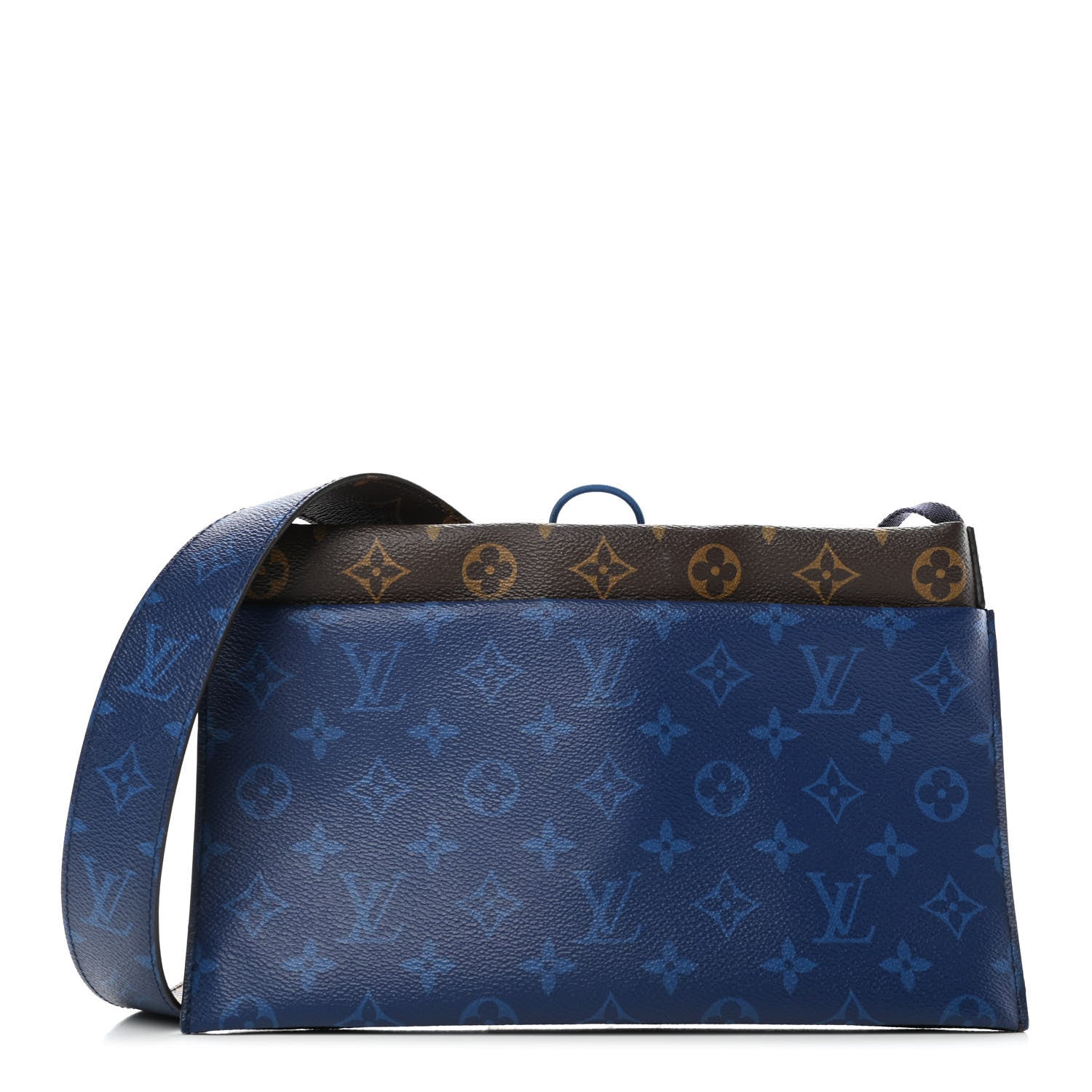 Louis Vuitton Monogram Small Outdoor Pouch Pacific Blue 1 of 4